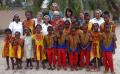 Bambine e bambini con Isa Monti in Madagascar.